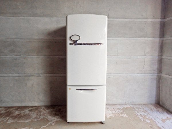 ナショナル National ウィル WiLL フリッジミニ FRIDGE mini パーソナルノンフロン冷凍冷蔵庫 ホワイト 廃盤 2004年製 162L エッグスタンド・製氷皿付き ♪