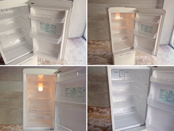 ナショナル National ウィル WiLL フリッジミニ FRIDGE mini パーソナルノンフロン冷凍冷蔵庫 ホワイト 廃盤 2004年製 162L エッグスタンド・製氷皿付き ♪