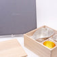 能作 NOUSAKU カゴ KAGO 錫製バスケット スクエア Square-L 箱付 未使用品 定価：￥13,200- ●