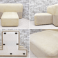 イデー IDEE サロンソファ SALON SOFA 3点セット ファブリック 定価約￥370,000-以上 ●