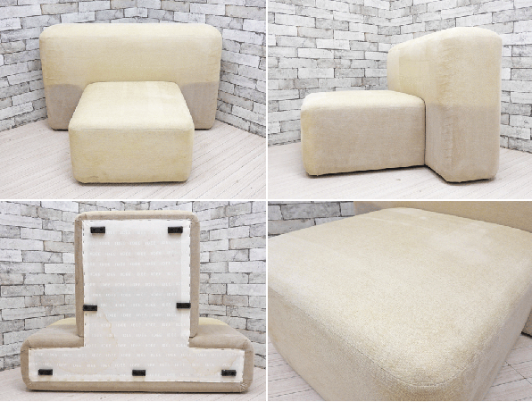 イデー IDEE サロンソファ SALON SOFA 3点セット ファブリック 定価約￥370,000-以上 ●