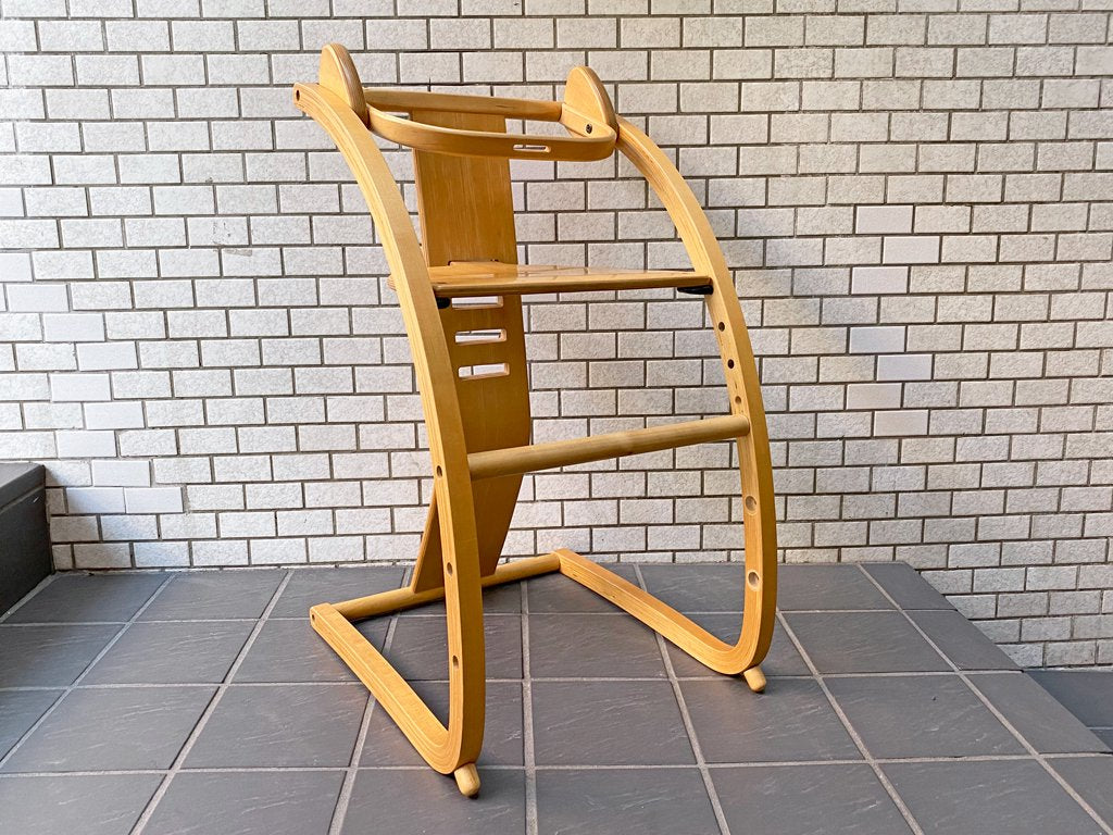 シン Shin イーチェア e-chair ベビーチェア キッズチェア 木馬 佐々木敏光 ナチュラル グッドデザイン賞 ■