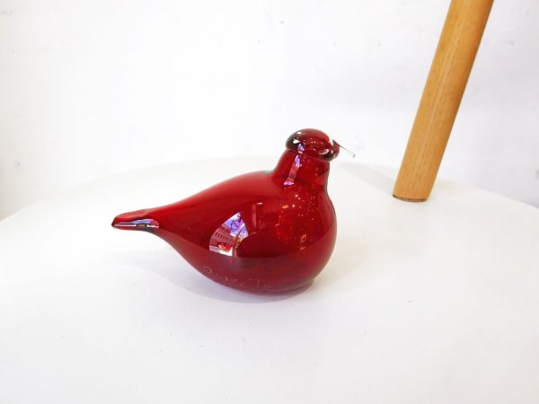 イッタラ iittala イッタラバード リトルターン Little tern コアジサシ オイバ トイッカ Oiva Toikka 廃盤 レッド ★