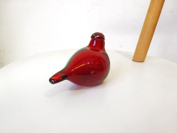イッタラ iittala イッタラバード リトルターン Little tern コアジサシ オイバ トイッカ Oiva Toikka 廃盤 レッド ★