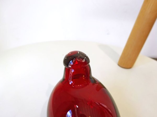 イッタラ iittala イッタラバード リトルターン Little tern コアジサシ オイバ トイッカ Oiva Toikka 廃盤 レッド ★