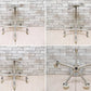 タカラベルモント TAKARA BELMONT D STOOL ALUMI スツール アルミ BEAUTY CHAIR SC-240W 美容室 スペースエイジ 現行品定価37,400円 ●