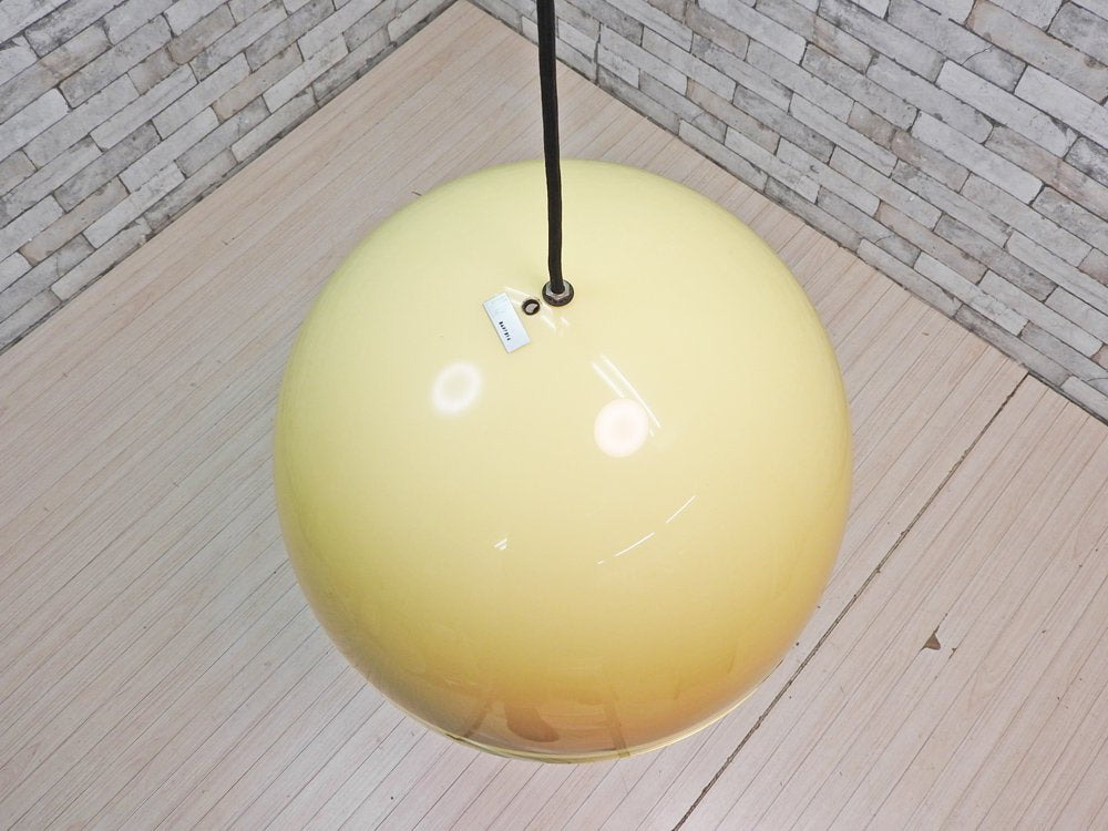 グッチーニ Guzzini バオバブ Baobab ペンダントライト Pendant  イエロー 山田照明 1970s ビンテージ Vintage イタリア スペースエイジ ●