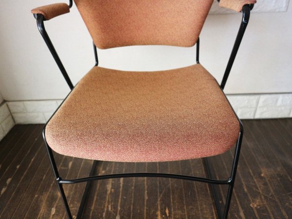 Krueger International ペリー スタッキングチェア Perry Chair ハーフアームチェア USヴィンテージ チャールズ O. ペリー デザイン B ◎