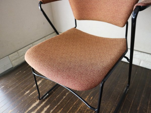 Krueger International ペリー スタッキングチェア Perry Chair ハーフアームチェア USヴィンテージ チャールズ O. ペリー デザイン A ◎