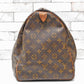 ルイヴィトン LOUIS VUITTON キーポル50 Keepall モノグラム ボストンバッグ MB0940 ブラウン made in France ●