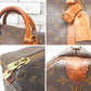 ルイヴィトン LOUIS VUITTON キーポル50 Keepall モノグラム ボストンバッグ MB0940 ブラウン made in France ●