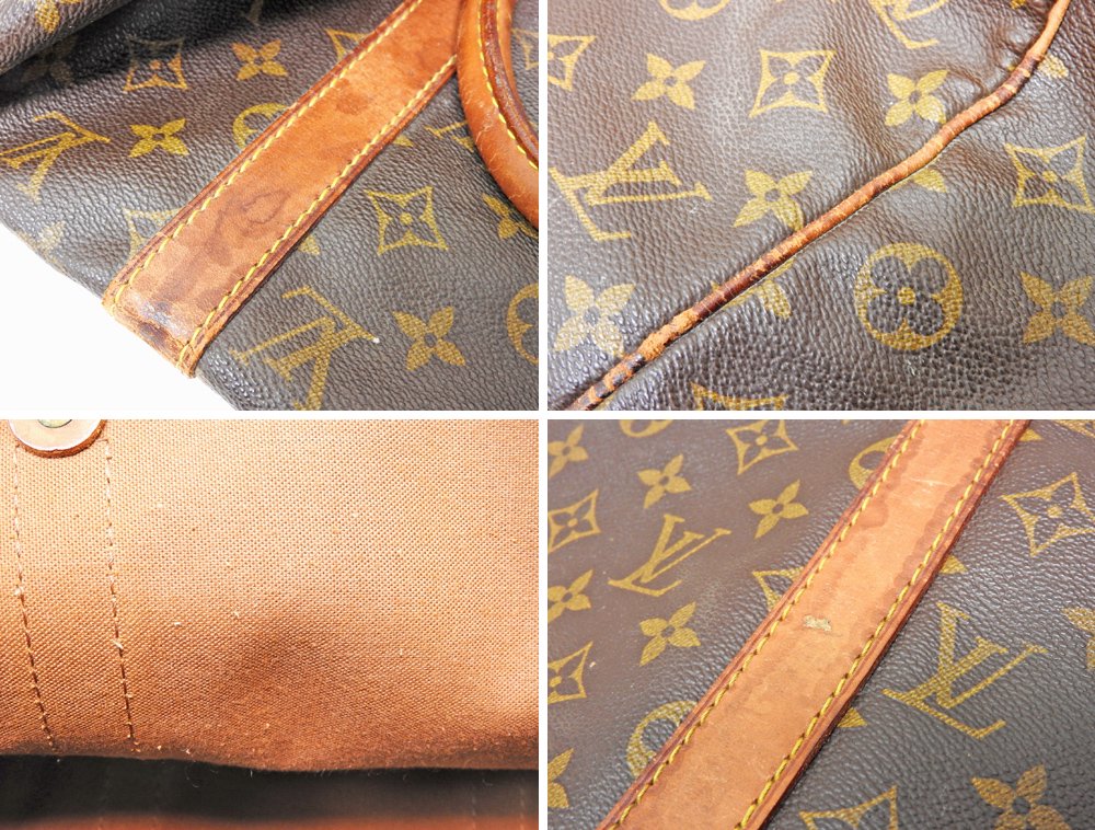 ルイヴィトン LOUIS VUITTON キーポル50 Keepall モノグラム ボストンバッグ MB0940 ブラウン made in France ●