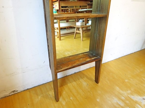 ジャーナルスタンダードファニチャー journal standard Furniture オールドエルムミラー OLD ELM MIRROR 姿見 全身鏡 スタンドミラー ★