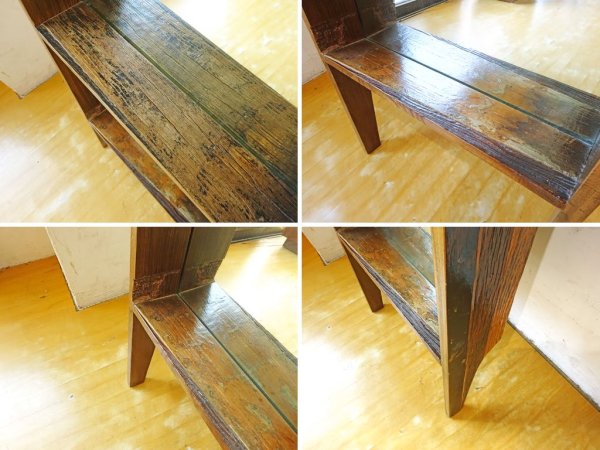 ジャーナルスタンダードファニチャー journal standard Furniture オールドエルムミラー OLD ELM MIRROR 姿見 全身鏡 スタンドミラー ★