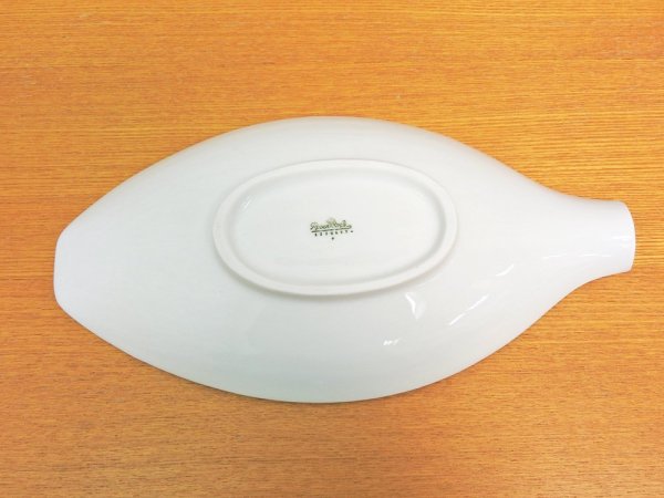 ローゼンタール Rosenthal カレリア Karelia リーフ Leaf プレート ボウル タピオ・ウィルカラ Tapio Wirkkala 白磁 ドイツ ビンテージ ●