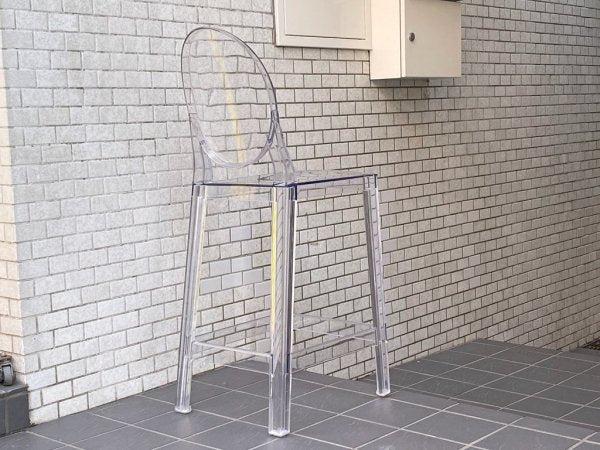 カルテル Kartell ワンモア 65 ONE MORE ゴースト Ghost ハイチェア カウンタースツール クリスタル フィリップ・スタルク A ■