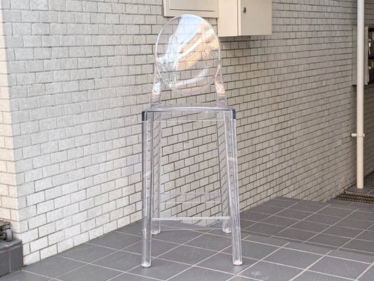 カルテル Kartell ワンモア 65 ONE MORE ゴースト Ghost ハイチェア カウンタースツール クリスタル フィリップ・スタルク B ■