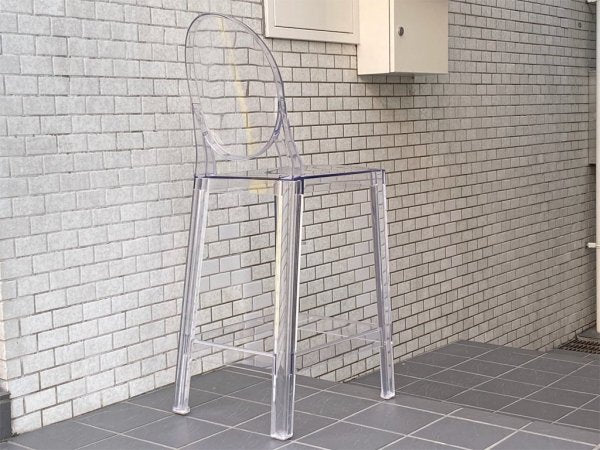 カルテル Kartell ワンモア 65 ONE MORE ゴースト Ghost ハイチェア カウンタースツール クリスタル フィリップ・スタルク B ■