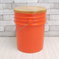 ワンウッド ONE WOOD パイルスツール PAIL STOOL オーク材 オレンジ アウトドア CO.NNECT. ●