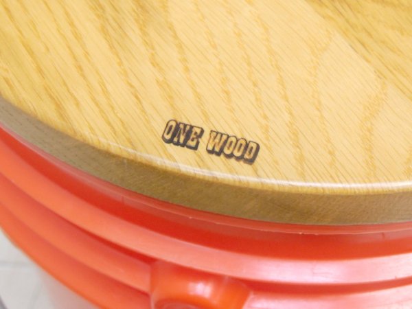 ワンウッド ONE WOOD パイルスツール PAIL STOOL オーク材 オレンジ アウトドア CO.NNECT. ●