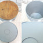 ワンウッド ONE WOOD×マウンテンモーニング mountain morning パイルスツール PAIL STOOL ラーチ材 グレー アウトドア CO.NNECT.  ●