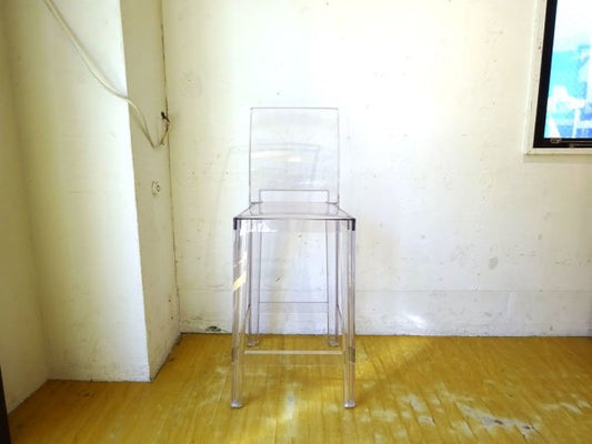 カルテル Kartell ワンモアプリーズ65 ONE MORE PLEASE65 フィリップ スタルク クリスタル ハイチェア カウンターチェア 定価5.4万円 ★