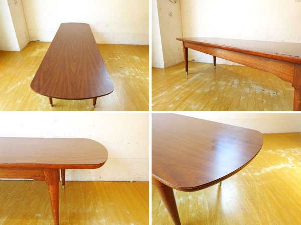 バートンファニチャー BARTON FURNITURE コーヒーテーブル デコラトップ USビンテージ ミッドセンチュリー 嘉手納基地 ★