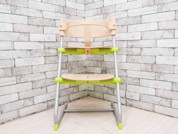 ブリオ BRIO ニューフレックスチェア New Flex Chair ベビーチェア ガード付き オリーブグリーン ステップアップチェア スウェーデン ●