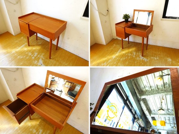 ウニコ unico アルベロ ALBERO ドレッサー デスク Dresser desk チーク材 北欧スタイル ★