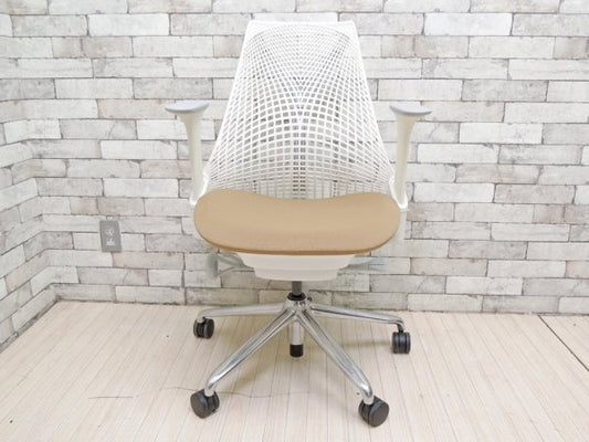ハーマンミラー Herman Miller セイルチェア SAYL Chair デスクチェア イヴ・ベアール スタジオホワイト 定価￥112,200- B ●