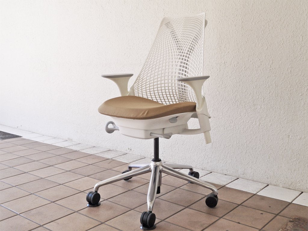 ハーマンミラー Herman Miller セイルチェア SAYL Chair デスクチェア イヴ・ベアール スタジオホワイト 定価￥112,200- ◇