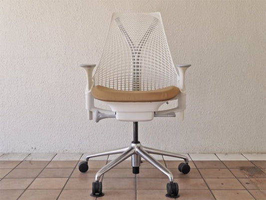 ハーマンミラー Herman Miller セイルチェア SAYL Chair デスクチェア イヴ・ベアール スタジオホワイト 定価￥112,200- ◇