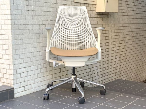 ハーマンミラー Herman Miller セイルチェア SAYL Chair デスクチェア イヴ・ベアール スタジオホワイト 定価￥112,200- ■