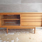 モモナチュラル Momo Natural ヴェント VENT サイドボード SIDEBOARD W150cm オーク材 ハイレッグ ガラス引戸 抽斗4杯 定価86,900円 ♪