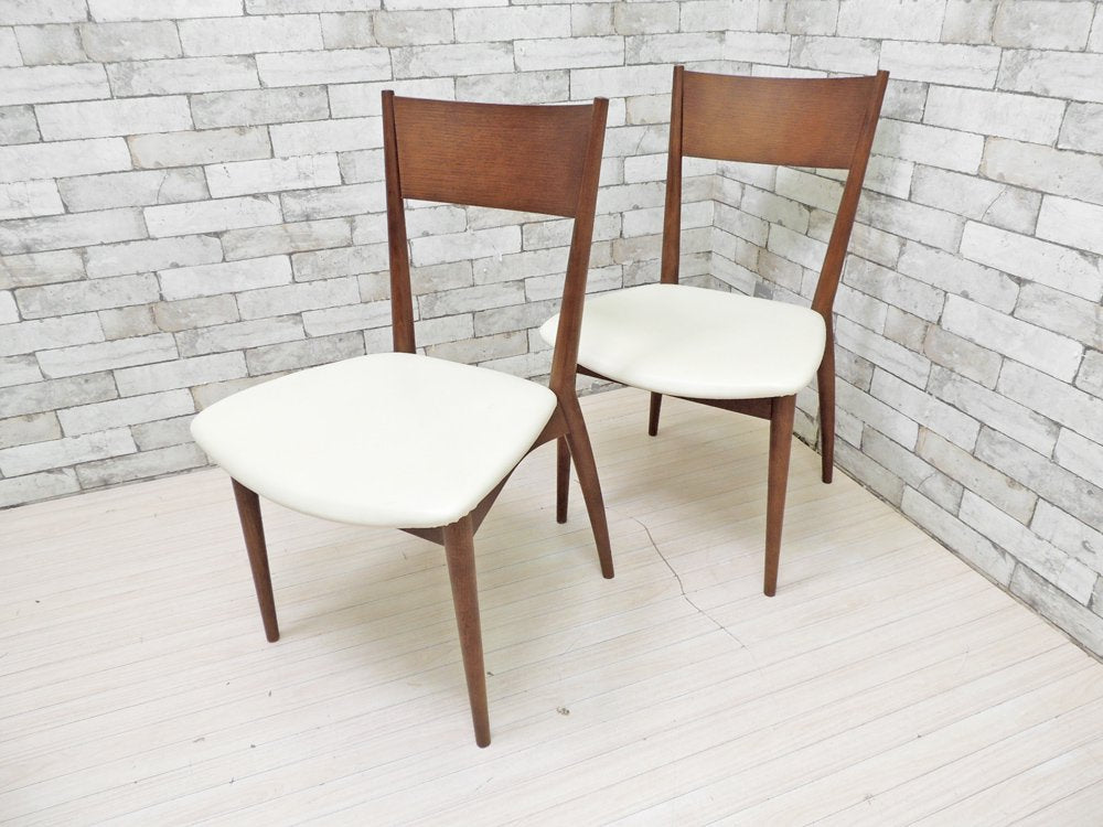 アクタス ACTUS クラウム KLAUM ダイニングチェア 2脚セット オーク無垢材 ビニールレザー 日進木工 nissin シンプルデザイン 参考価格 : ￥96,800以上 B ●