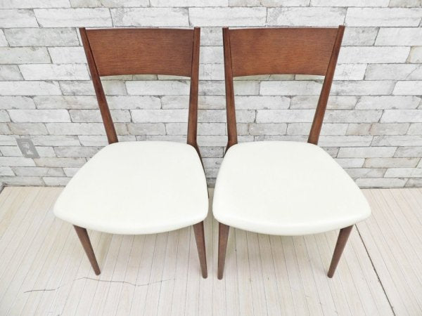 アクタス ACTUS クラウム KLAUM ダイニングチェア 2脚セット オーク無垢材 ビニールレザー 日進木工 nissin シンプルデザイン 参考価格 : ￥96,800以上 B ●
