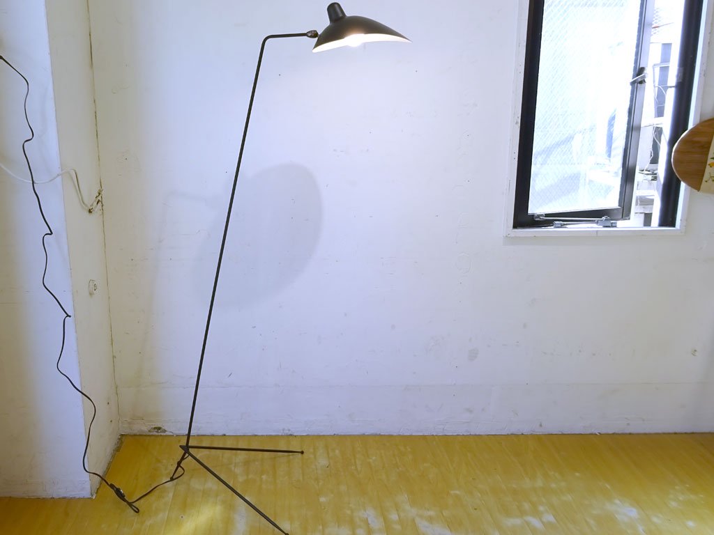 イデー IDEE ランパデール アン ルミエール LAMPADAIRE 1 LUMIERE セルジュ ムーユ Serge Mouille デザイン 1灯タイプ ブラック ★