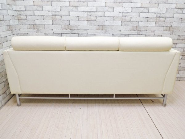 ノル Knoll イーストサイド ソファ Eastside Sofa 3人掛け エットーレ・ソットサス Ettore Sottsass  マハラム ブルー メンフィス・グループ ポストモダン ●