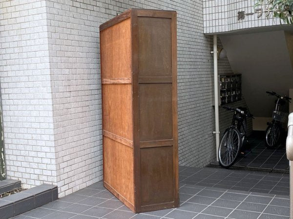 ジャパンビンテージ Japan vintage カップボード 食器棚 木味 古民家 日本家具 ■
