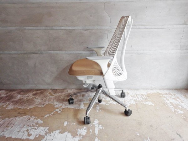 ハーマンミラー Herman Miller セイルチェア SAYL Chair デスクチェア イヴ・ベアール スタジオホワイト 定価￥112,200- B ♪