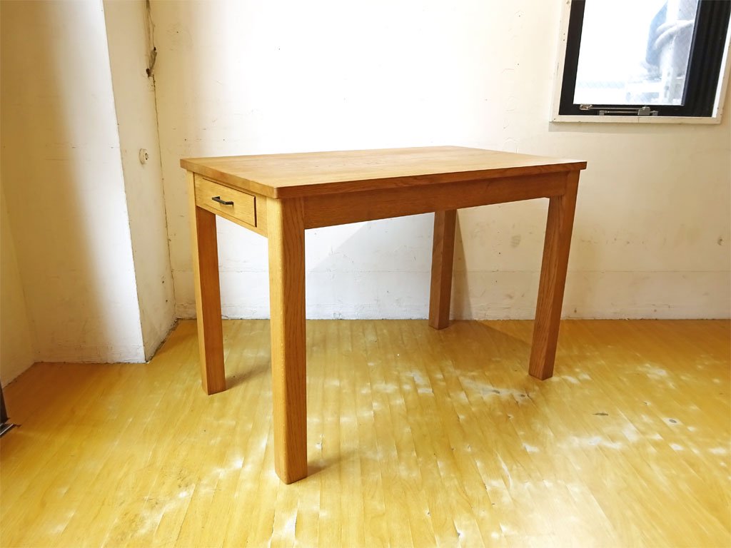 パシフィックファニチャーサービス PACIFIC FURNITURE SERVICE マスターテーブル MASTER TABLE Sサイズ オーク無垢材 ワークテーブル P.F.S. ★