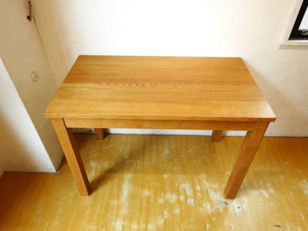 パシフィックファニチャーサービス PACIFIC FURNITURE SERVICE マスターテーブル MASTER TABLE Sサイズ オーク無垢材 ワークテーブル P.F.S. ★