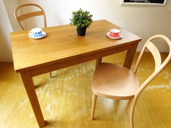 パシフィックファニチャーサービス PACIFIC FURNITURE SERVICE マスターテーブル MASTER TABLE Sサイズ オーク無垢材 ワークテーブル P.F.S. ★