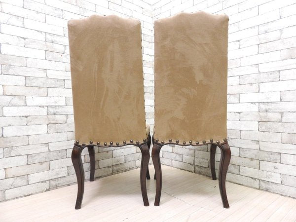 ポッタリーバーン Pottery Barn ダイニングチェア Calais Dining Chair 2脚セット クラシカルスタイル ●