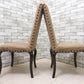 ポッタリーバーン Pottery Barn ダイニングチェア Calais Dining Chair 2脚セット クラシカルスタイル ●
