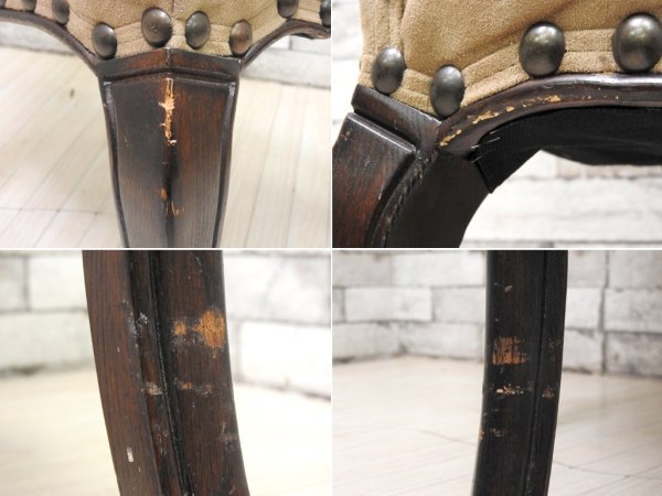 ポッタリーバーン Pottery Barn ダイニングチェア Calais Dining Chair 2脚セット クラシカルスタイル ●