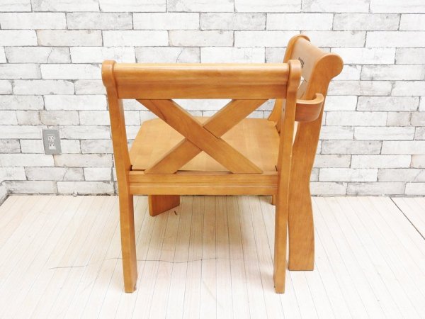 カリモク karimoku ルスティック RUSTIC コーナー椅子 ダイニングチェア ベンチ カントリースタイル 廃番 参考価格：3.5万円 ●