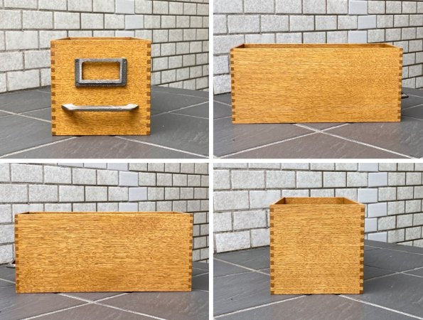 トラックファニチャー TRUCK FURNITURE エージーボックス AG BOX Sサイズ 6個セット ナラ無垢材 鋳鉄 収納ボックス ■