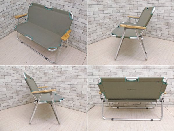 ペレグリンファニチャー Peregrine Furniture エクディシスベンチ Ecdysis Bench プレインクロス 2人掛けソファ フォールデイング 折り畳み アウトドア ●