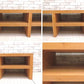 トラックファニチャー TRUCK FURNITURE BENCH AND SHELVES AVボード ホワイトオーク無垢材 ●